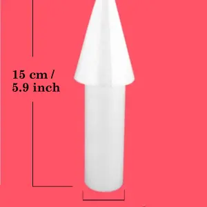 Castle Pillar Foam Square Cake Dummy ( Height 15 cm diameter 3.5 cm)