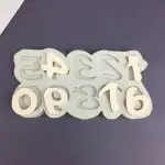 Number Silicone Mould for Fondant, Chocolate & Cake Decoration