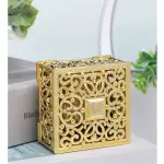 1 pcs Biodegradable Simple polymer Candy Boxes Plastic Wedding Favor Boxes Candy Jars Candy Storage Boxes Gift Boxes for Wedding Baby Shower Christmas Birthday Party,Gold Supplier