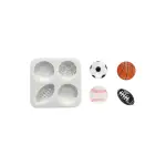 Football Tennis Rugby Basketball Silicone Mould