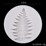 Fern leaf christmas silicone mould
