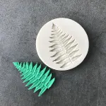 Fern leaf christmas silicone mould