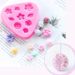 Different Flower with leaf silicone Mould