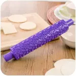 Rose flower shape Fondant Embossed Rolling Pin
