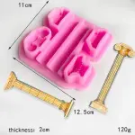 Roman Pillar Column Silicone Mould for Fondant, Chocolate & DIY Crafts