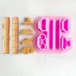 Roman Pillar Column Silicone Mould for Fondant, Chocolate & DIY Crafts