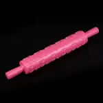 Heart and star Embossing Rolling Pin