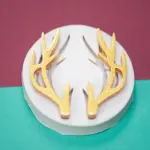 Christmas Reindeer Horn Silicone fondant mould