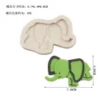 Elephant Mould for Cake Decorating and Chocolate or Sugar Work