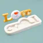 Love chocolate fondant silicone mould