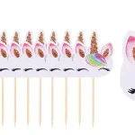 24 pcs Unicorn theme for Cake and cupcake Topper