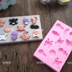 Scary Ghosts & Critters Silicone Mould - 10 Cavity