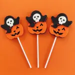 3pcs ghost pumpkin Halloween Cake Topper