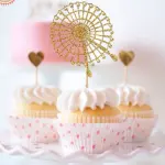 2 pcs spider web halloween cake topper