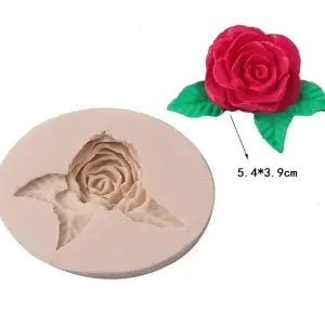 Rose Shape fondant Mould