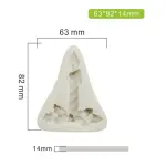 Candle theme Christmas Mould