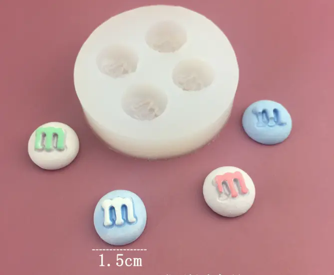 M&Ms gems silicone mould