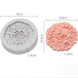 Flower silicone mould