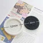 Oreo biscuit silicone mould