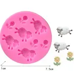 Sheep theme silicone mould