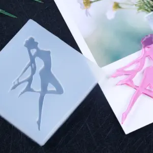 Girl with wings Silicone mould