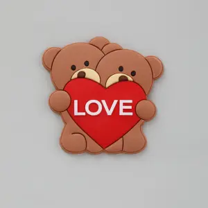 1 pcs Love teddy toy cake topper