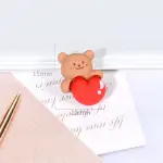 3 pcs Small toy Teddy Bear cake topper set