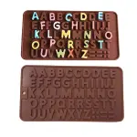 Alphabet silicone mould