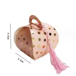 10 pcs Small Candy Chocolate with tassel Gift Box
