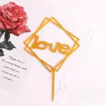 Love Acrylic Topper Valentine Day