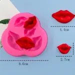 Lips silicone mould