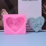 Couple Holding hands silicone mould