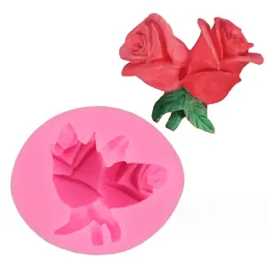3D rose silicone mould