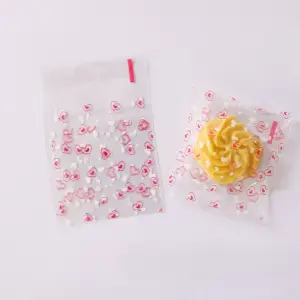 Red heart double hearts 100pcs Cookie Candy Sleeve