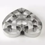 1 pcs large heart cookie cutter