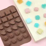 Rose flower,gift Chocolate silicone Mould