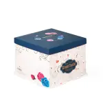 1pcs Blue white floral cake box