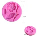 Blossom Flower with stem silicone Mould