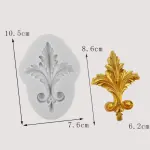 European Pattern Embossed Decorative Vintage Silicone Mould