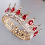 Crystal Rhinestone cake Crown topper for cake decoration