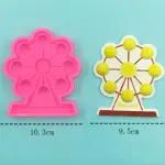Giant wheel large silicone mould