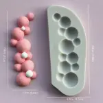 Bubble sphere ball silicone mould