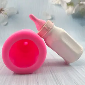 3D Baby bottle silicone mould