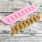 Chain link silicone mould