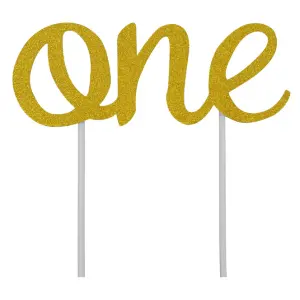 1st Birthday one cake topper
