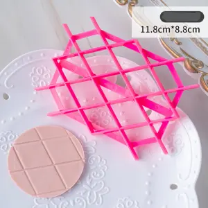 Quilted Check fondant impression stamps Quilt Embosser fondant tools