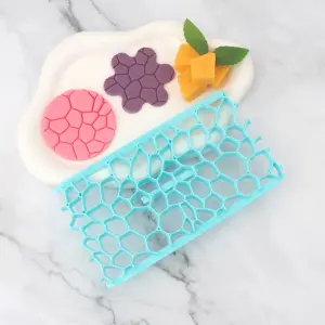 Pebble quilted fondant impression stamps Quilt Embosser fondant tools