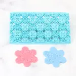 Detailed Flower texture fondant impression stamps Embosser fondant tools