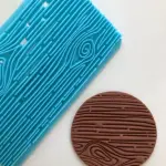 Wood texture fondant impression stamps Embosser fondant tools