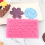 Doted texture fondant impression stamps Embosser fondant tools